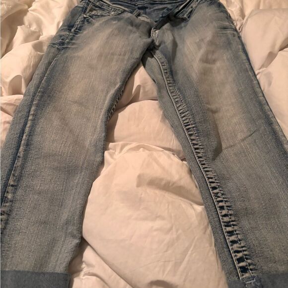 Wallflower Medium Light Blue Jeans - Picture 1 of 5